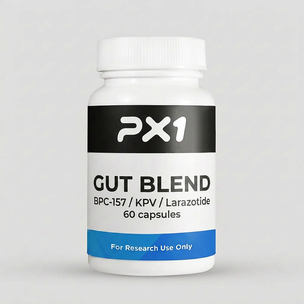 BPC-157 / KPV / Larazotide Gut Blend Capsules 500mcg