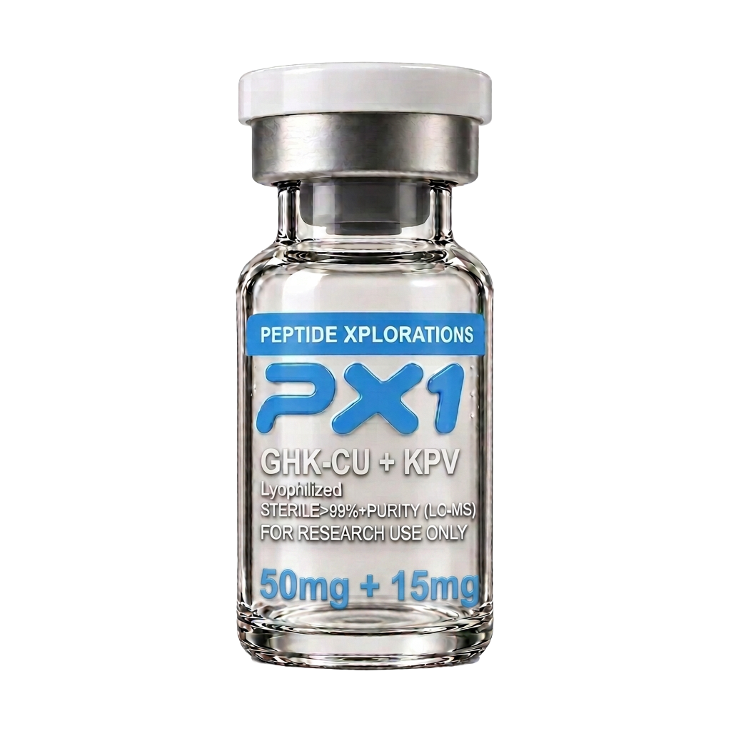 GHK-CU plus KPV research vial