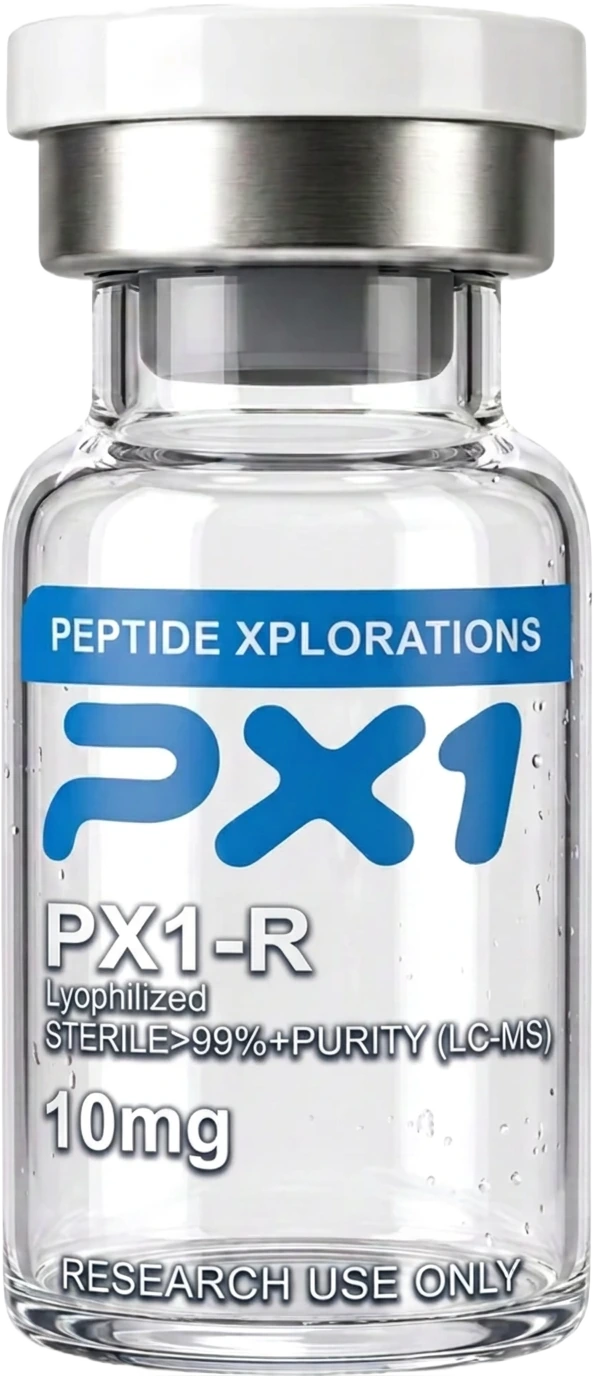 PX1 research peptide vial