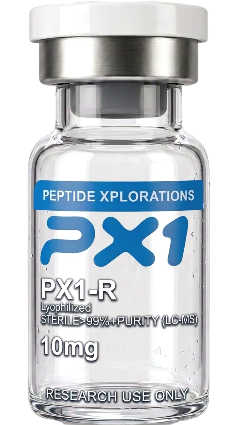 PX1 PX13-R research peptide vial