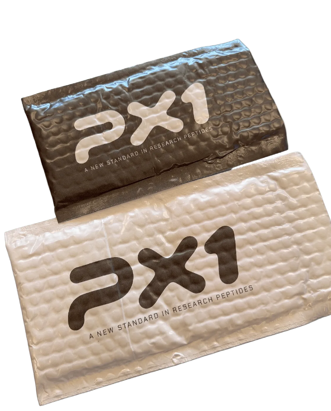 PX1 Research custom printed thermal bubble mailers