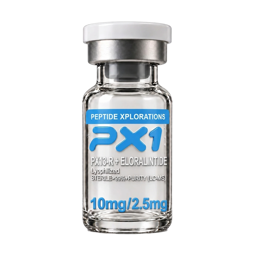 PX13-R plus Eloralintide research vial